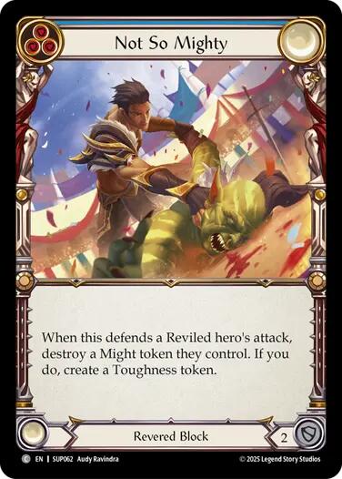 Not So Mighty [SUP062] (Super Slam)  Rainbow Foil | Good Games North