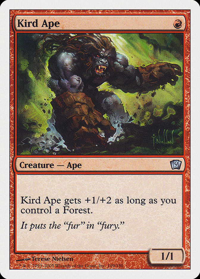 Kird Ape (9th Edition) [Oversize Cards] | Good Games North