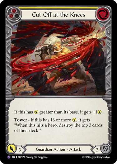 Cut Off at the Knees [SUP173] (Super Slam)  Rainbow Foil | Good Games North