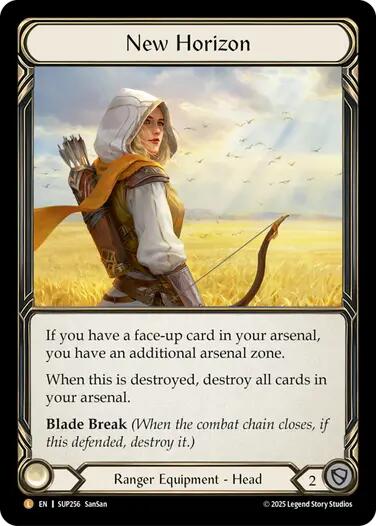 New Horizon [SUP256] (Super Slam)  Rainbow Foil | Good Games North