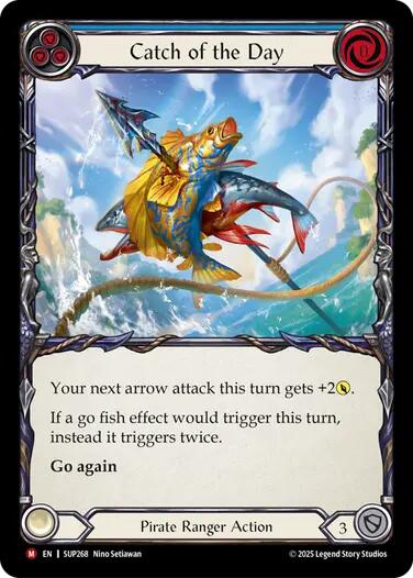 Catch of the Day [SUP268] (Super Slam)  Rainbow Foil | Good Games North