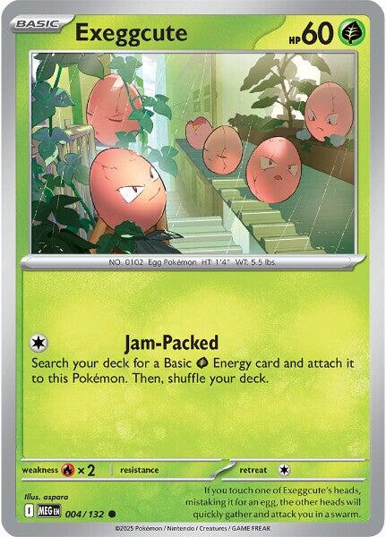 Exeggcute (004/132) [Mega Evolutions: Base Set] | Good Games North