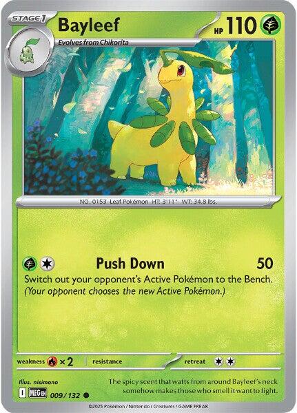 Bayleef (009/132) [Mega Evolutions: Base Set] | Good Games North