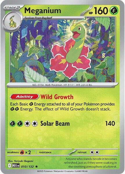 Meganium (010/132) [Mega Evolution: Base Set] | Good Games North