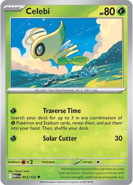 Celebi (012/132) [Mega Evolutions: Base Set] | Good Games North