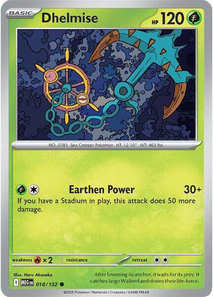 Dhelmise (018/132) [Mega Evolutions: Base Set] | Good Games North