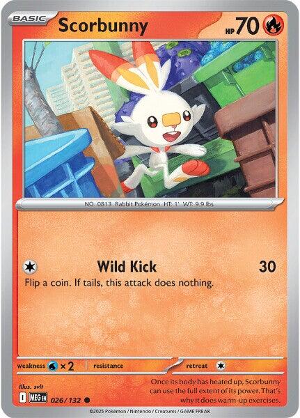 Scorbunny (026/132) [Mega Evolutions: Base Set] | Good Games North