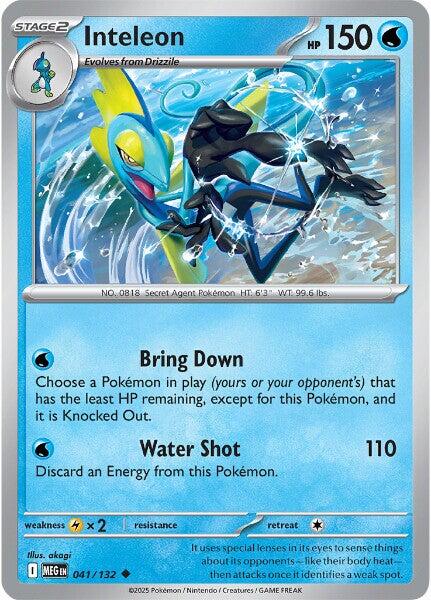 Inteleon (041/132) [Mega Evolutions: Base Set] | Good Games North