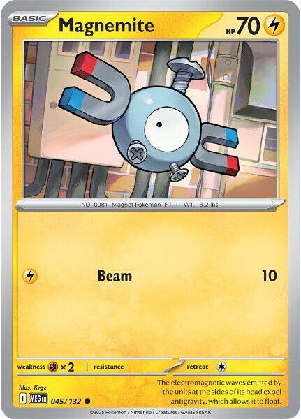 Magnemite (045/132) [Mega Evolutions: Base Set] | Good Games North
