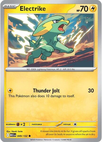 Electrike (049/132) [Mega Evolutions: Base Set] | Good Games North