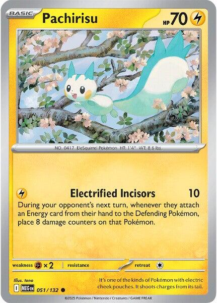 Pachirisu (051/132) [Mega Evolutions: Base Set] | Good Games North