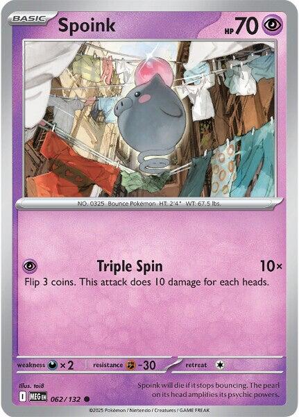 Spoink (062/132) [Mega Evolution: Base Set] | Good Games North