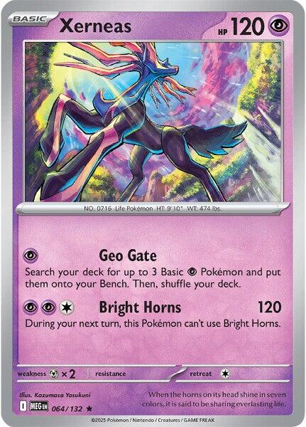 Xerneas (064/132) [Mega Evolutions: Base Set] | Good Games North