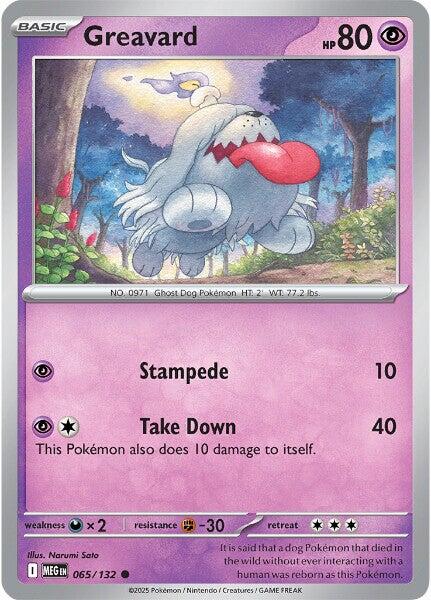 Greavard (065/132) [Mega Evolutions: Base Set] | Good Games North