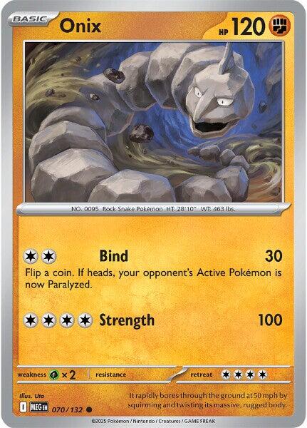 Onix (070/132) [Mega Evolutions: Base Set] | Good Games North