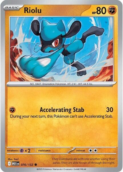 Riolu (076/132) [Mega Evolutions: Base Set] | Good Games North