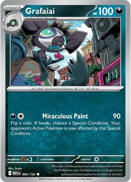 Grafaiai (092/132) [Mega Evolution: Base Set] | Good Games North