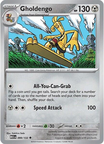Gholdengo (099/132) [Mega Evolutions: Base Set] | Good Games North
