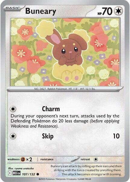 Buneary (107/132) [Mega Evolutions: Base Set] | Good Games North