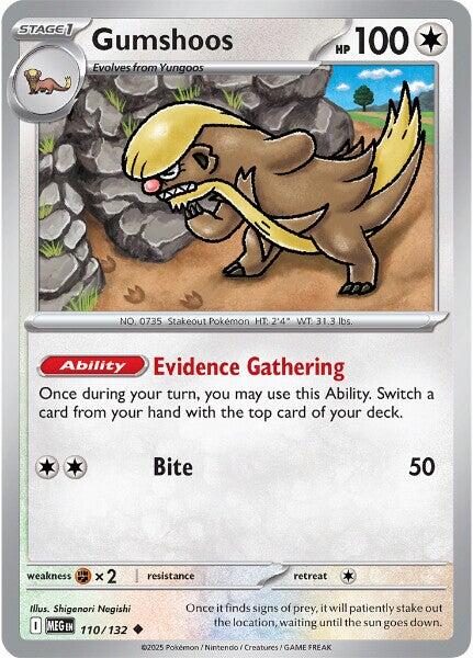 Gumshoos (110/132) [Mega Evolutions: Base Set] | Good Games North