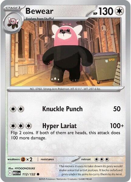 Bewear (112/132) [Mega Evolutions: Base Set] | Good Games North