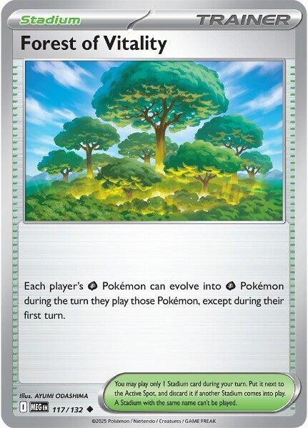 Forest of Vitality (117/132) [Mega Evolutions: Base Set] | Good Games North