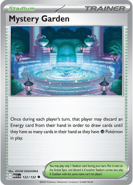 Mystery Garden (122/132) [Mega Evolutions: Base Set] | Good Games North
