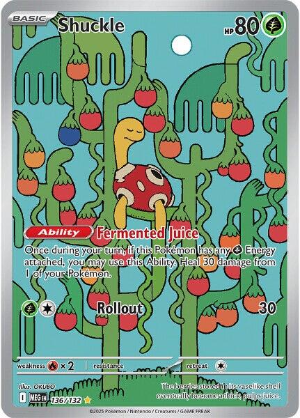 Shuckle (136/132) [Mega Evolutions: Base Set] | Good Games North