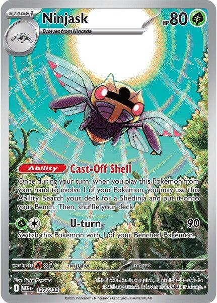 Ninjask (137/132) [Mega Evolutions: Base Set] | Good Games North
