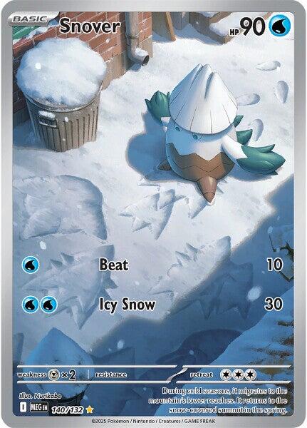 Snover (140/132) [Mega Evolutions: Base Set] | Good Games North