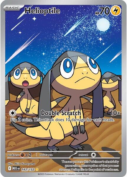 Helioptile (143/132) [Mega Evolutions: Base Set] | Good Games North