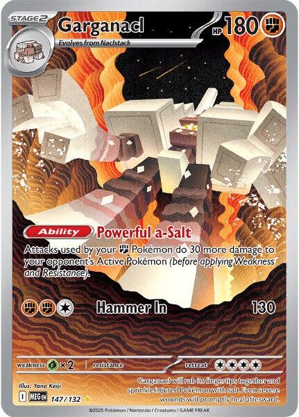 Garganacl (147/132) [Mega Evolutions: Base Set] | Good Games North