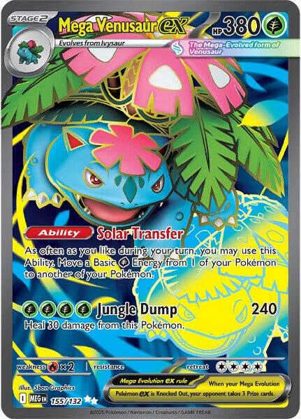 Mega Venusaur ex (155/132) [Mega Evolutions: Base Set] | Good Games North