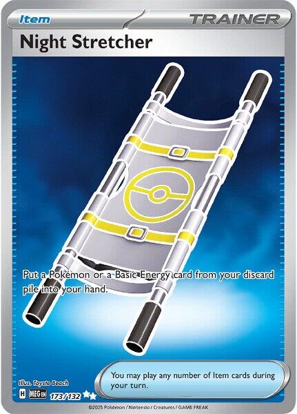 Night Stretcher (173/132) [Mega Evolution: Base Set] | Good Games North