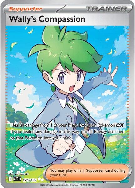 Wally's Compassion (176/132) [Mega Evolutions: Base Set] | Good Games North