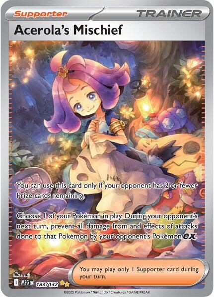 Acerola's Mischief (183/132) [Mega Evolutions: Base Set] | Good Games North