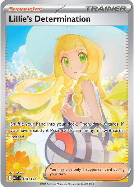 Lillie's Determination (184/132) [Mega Evolutions: Base Set] | Good Games North
