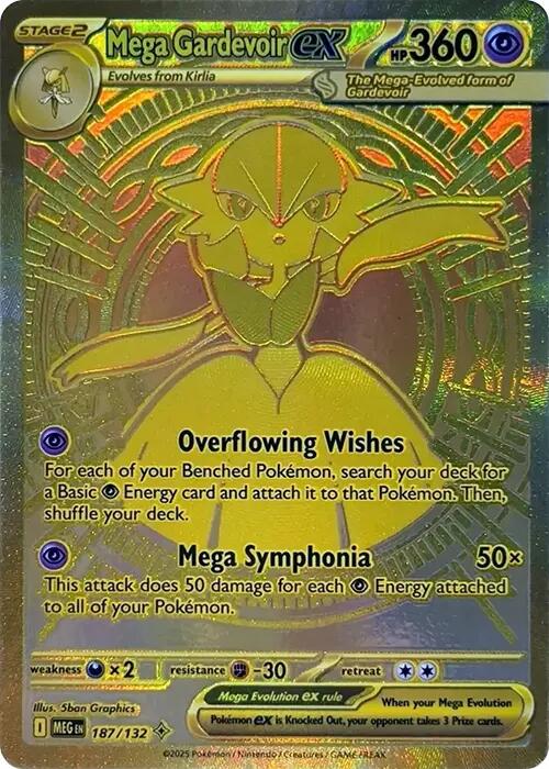 Mega Gardevoir ex (187/132) [Mega Evolutions: Base Set] | Good Games North