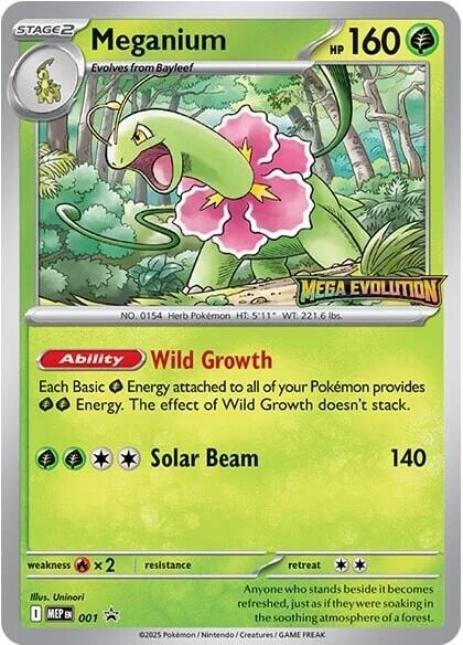Meganium (001) [Mega Evolution Promo] | Good Games North