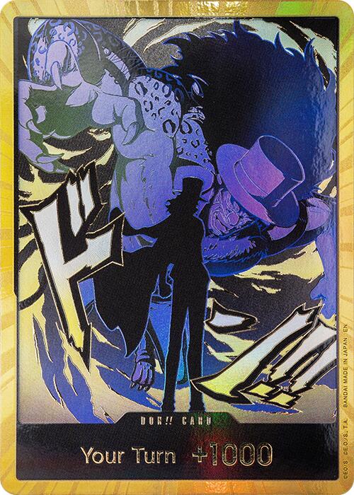 DON!! Card (Rob Lucci) (Gold) [Premium Booster -The Best- Vol. 2] | Good Games North