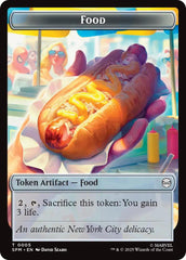 Food // Robot Double-Sided Token [Marvel's Spider-Man Tokens] | Good Games North