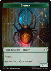 Spider // Food Double-Sided Token [Marvel's Spider-Man Tokens] | Good Games North