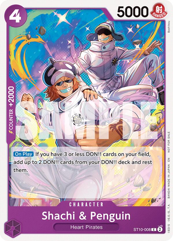 Shachi & Penguin (Tournament Pack 2025 Vol. 4) [One Piece Promotion Cards] | Good Games North