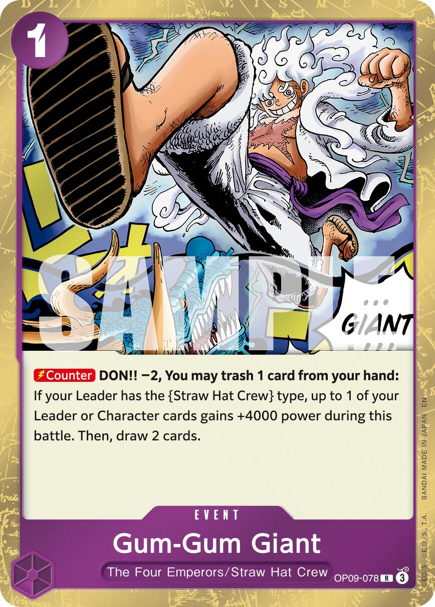 Gum-Gum Giant (Reprint) [Premium Booster -The Best- Vol. 2] | Good Games North