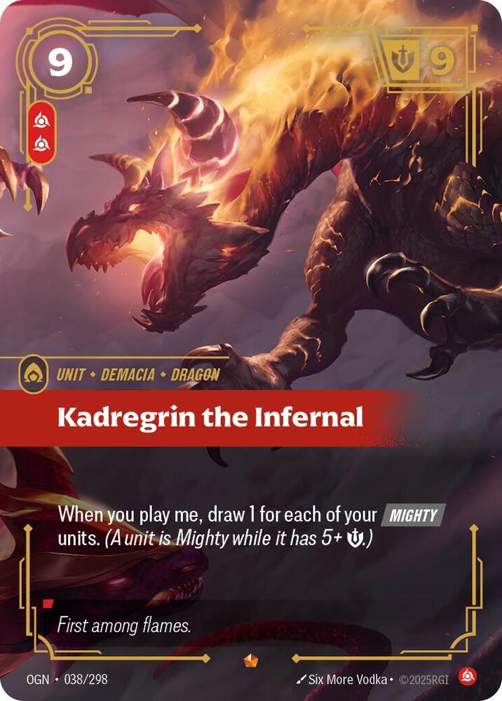 Kadregrin the Infernal (Origins)  - Foil | Good Games North