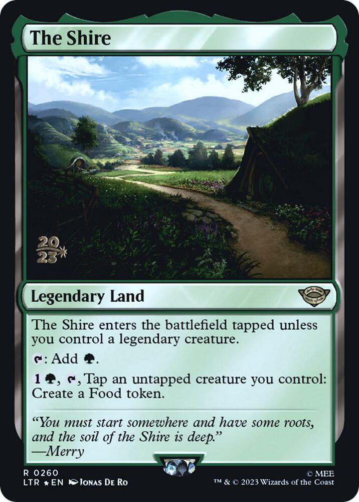 The Shire (Prerelease Cards)  - Foil | Good Games North