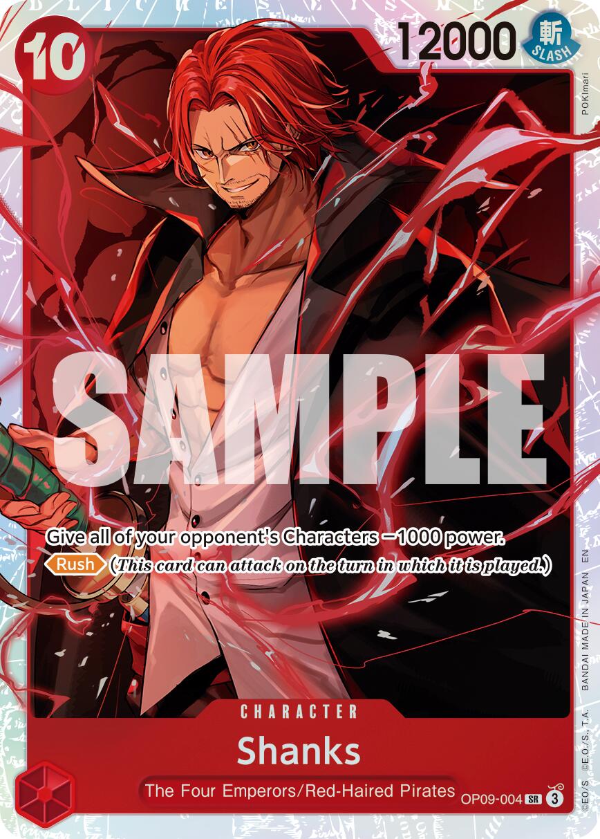 Shanks (OP09-004) (Reprint) [Premium Booster -The Best- Vol. 2] | Good Games North