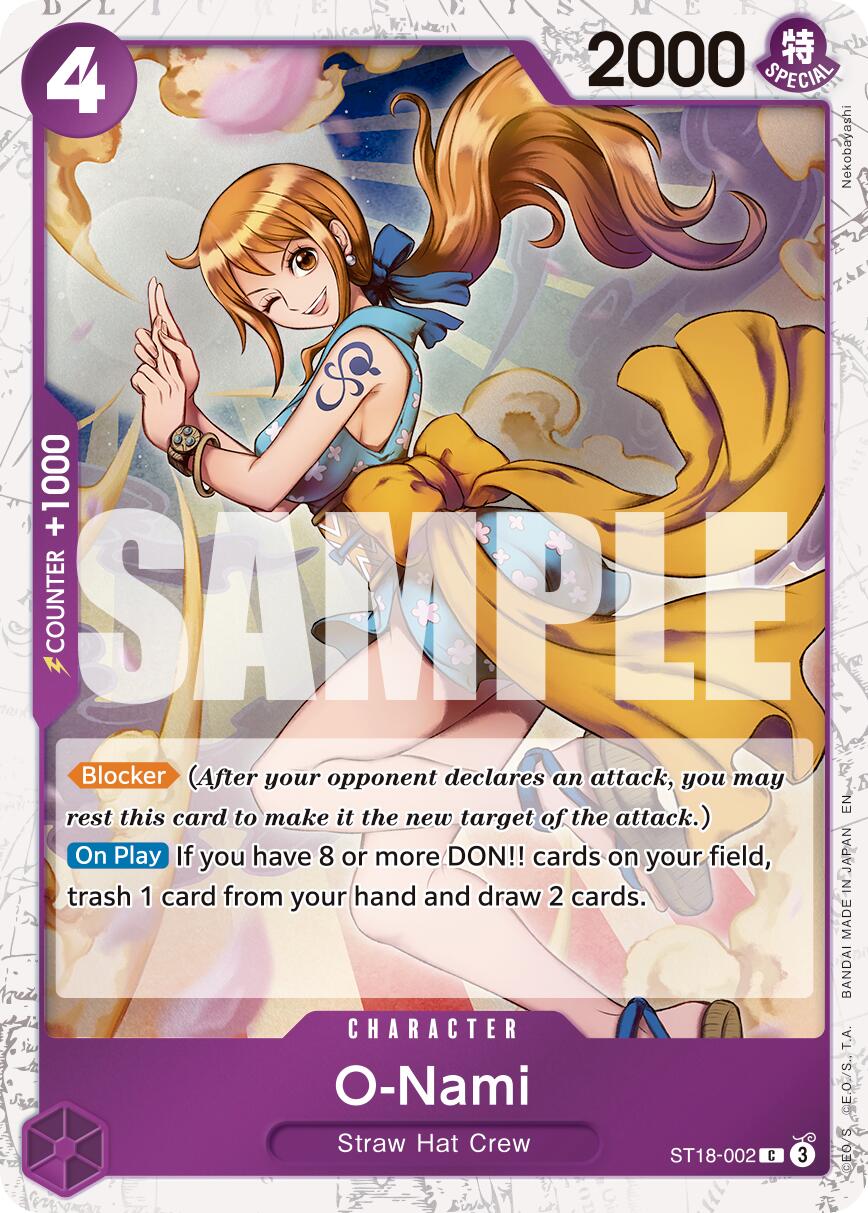 O-Nami (Pirate Foil) [Premium Booster -The Best- Vol. 2] | Good Games North