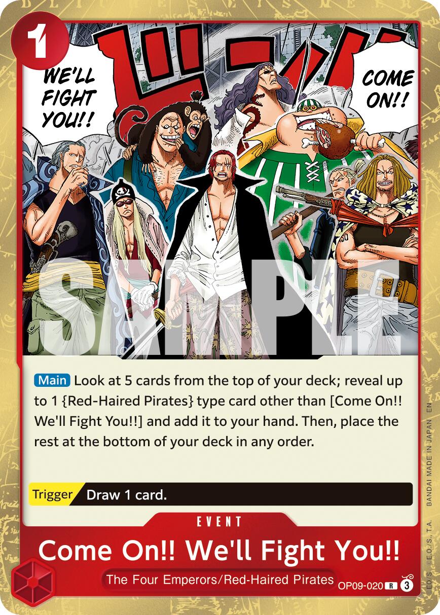 Come On!! We'll Fight You!! (Reprint) [Premium Booster -The Best- Vol. 2] | Good Games North