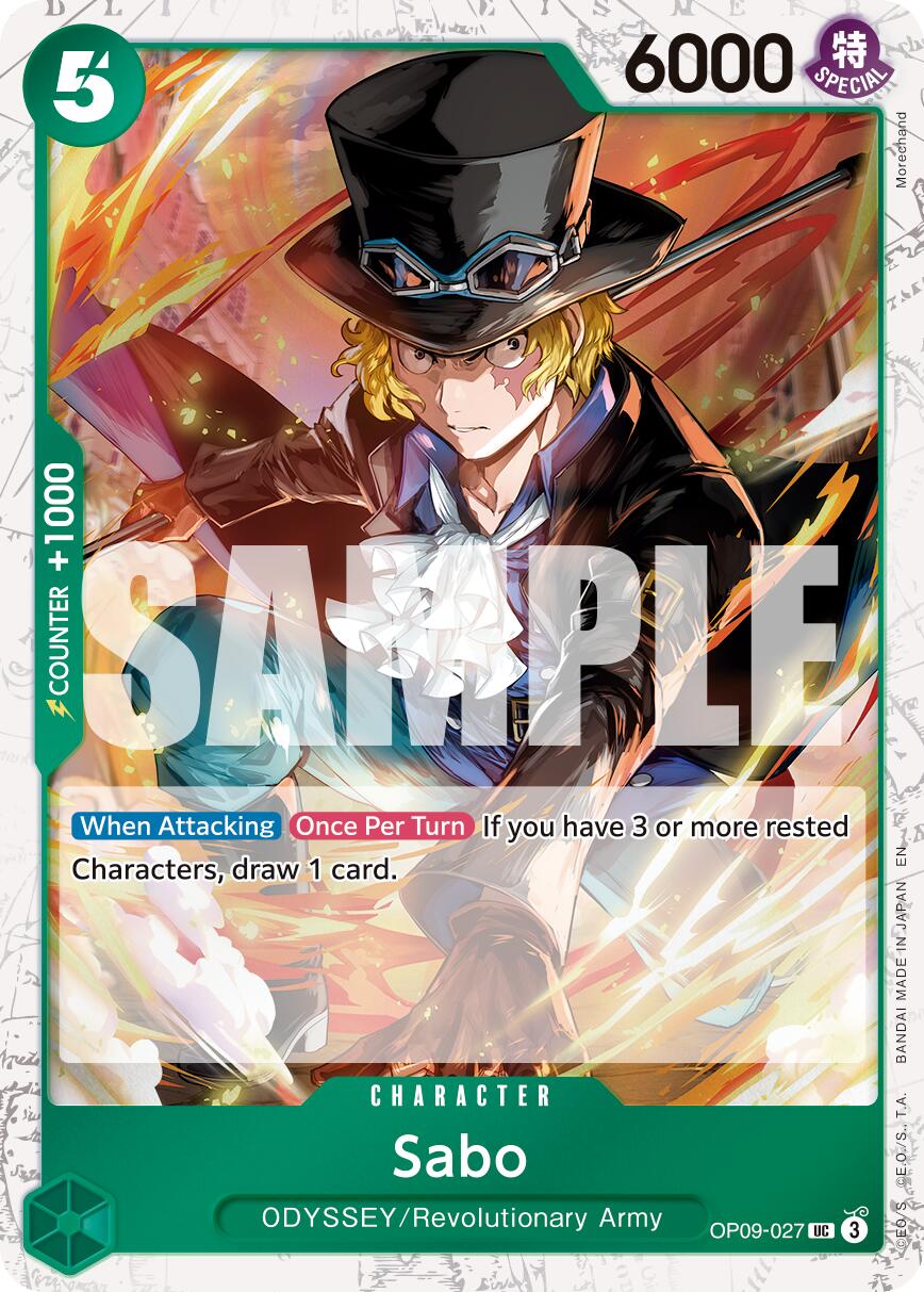Sabo (OP09-027) (Pirate Foil) [Premium Booster -The Best- Vol. 2] | Good Games North